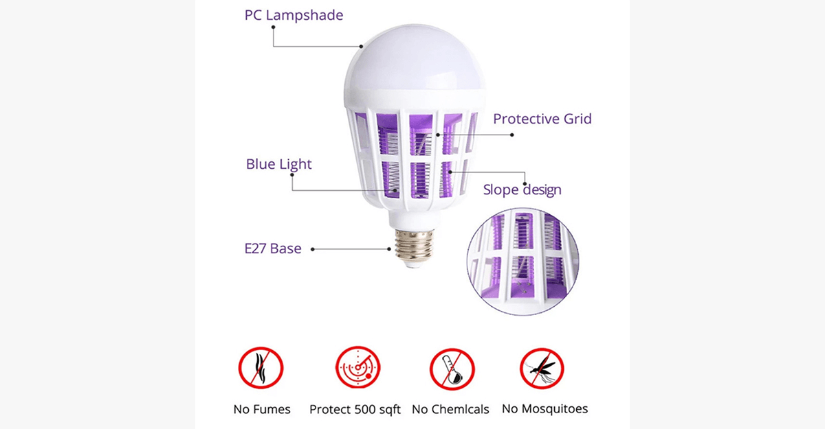 Insect Killing Mosquito Killer Lamp