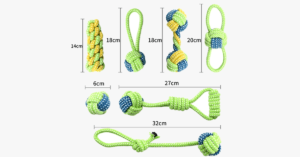 Interactive Pet Chewing Rope Ball