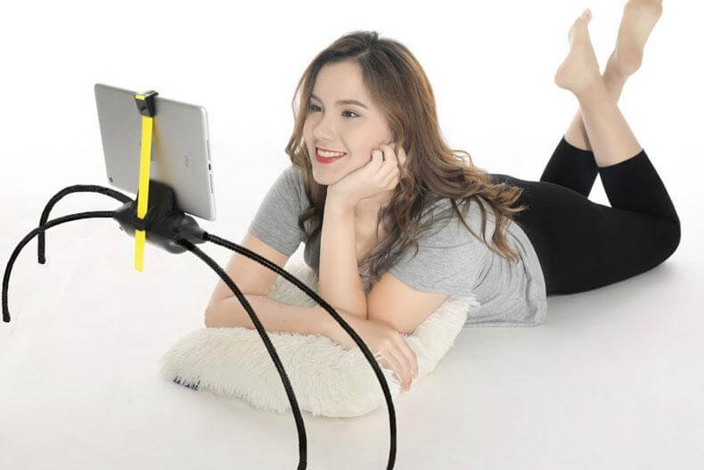 Ipad Tablet Holder Stand Bed Sofa Flexible Adjustable Spider Stand