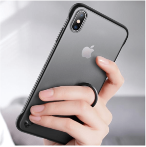 Iphone Silicone Case With Finger Ring