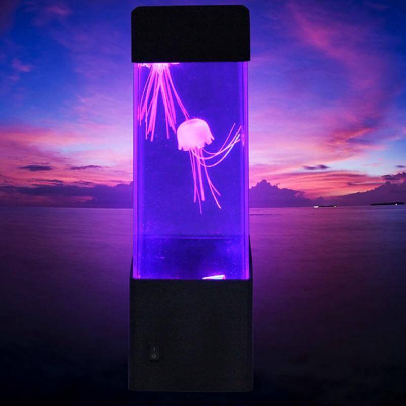 Jellyfish Lava Lamp Jellyfish Aquarium Led Motion Night Light