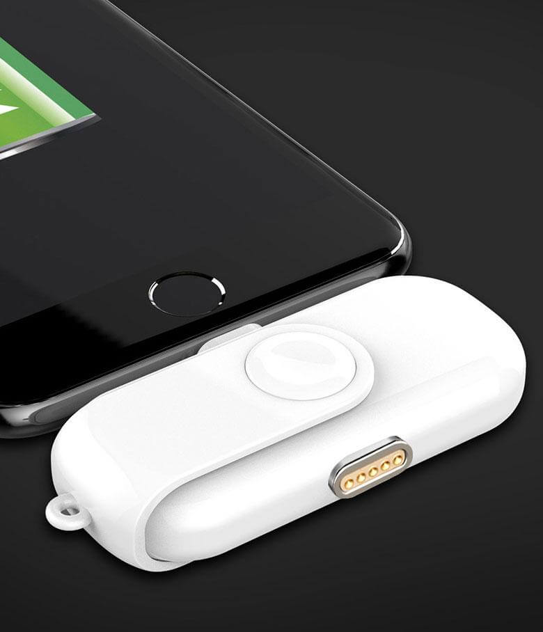 Just One Snap To Charge Your Phone With Magnetic Power Bank