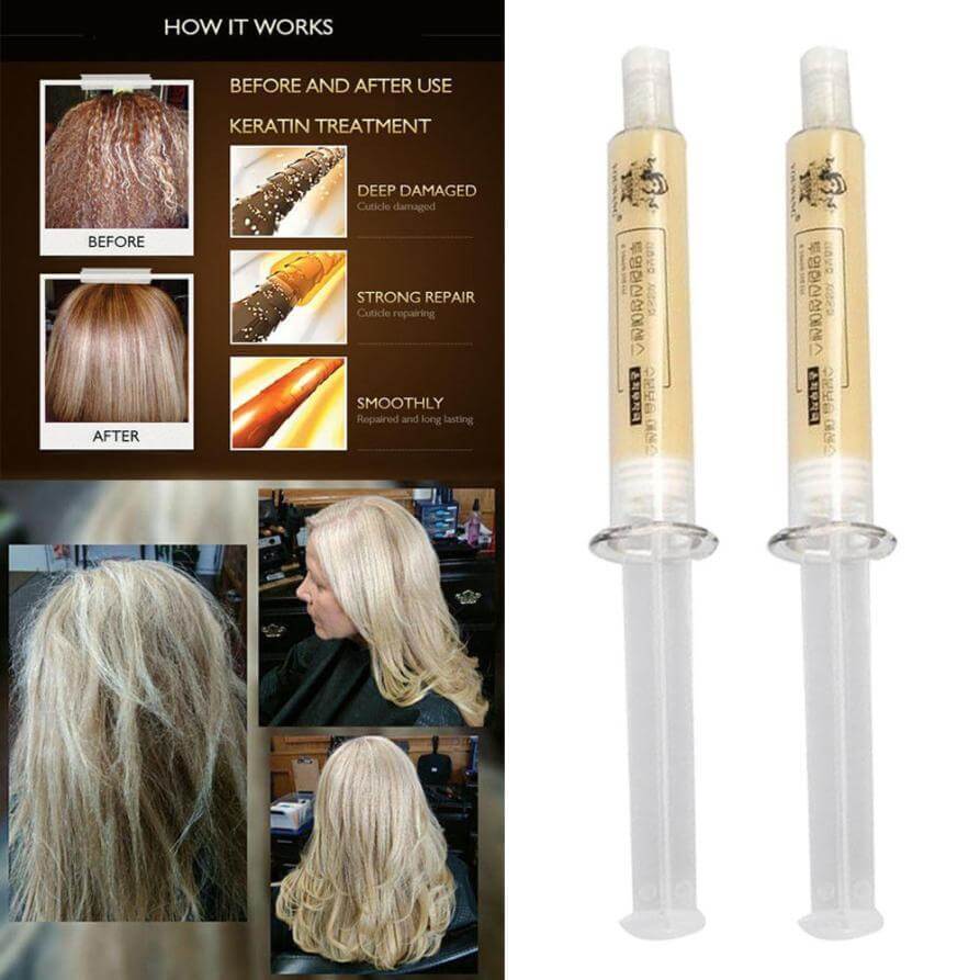 Keratin Hair Treatment Brazilian Keratin Treatment Dry Damage Repair