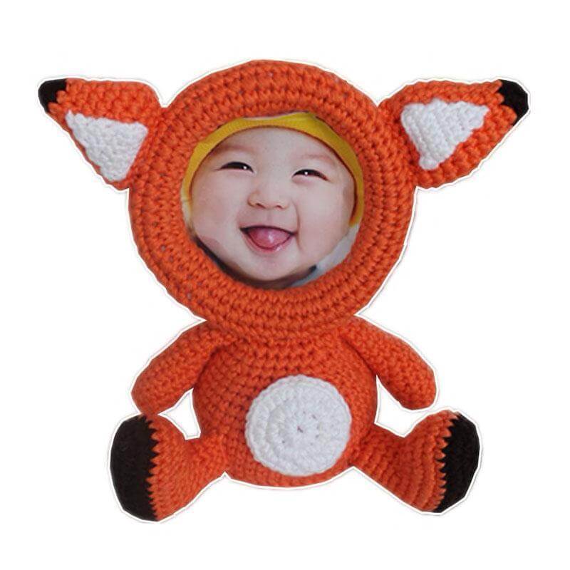 Knitted Animals Photo Frame