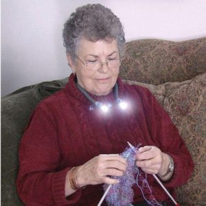 Knitting Crocheting Lamp
