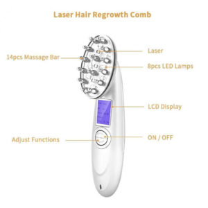 Laser Comb Electric Hair Growth Hair Loss Comb Laser Brush