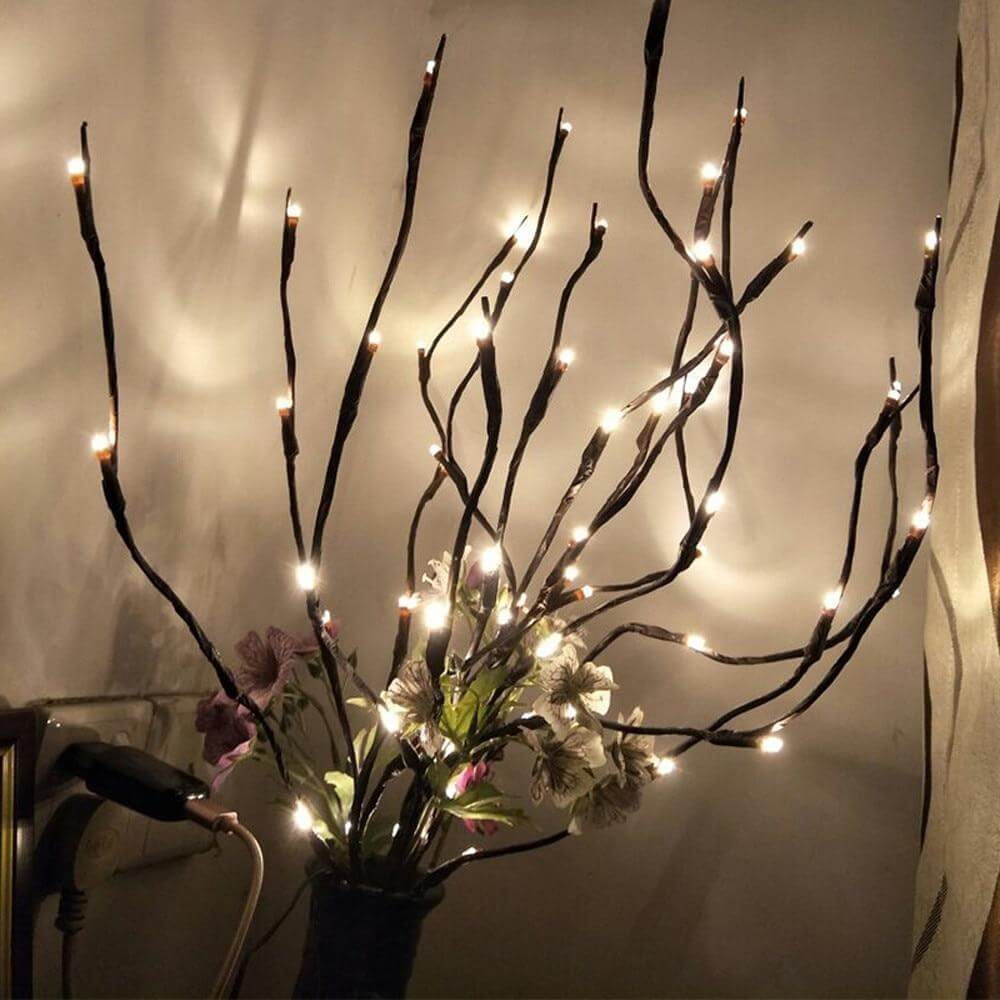 Led Branch Flora Light Christmas Party Decorative Light