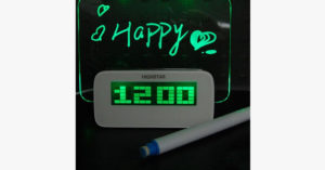 Led Message Board Digital Alarm Clock Add A Premium Look To Your Place