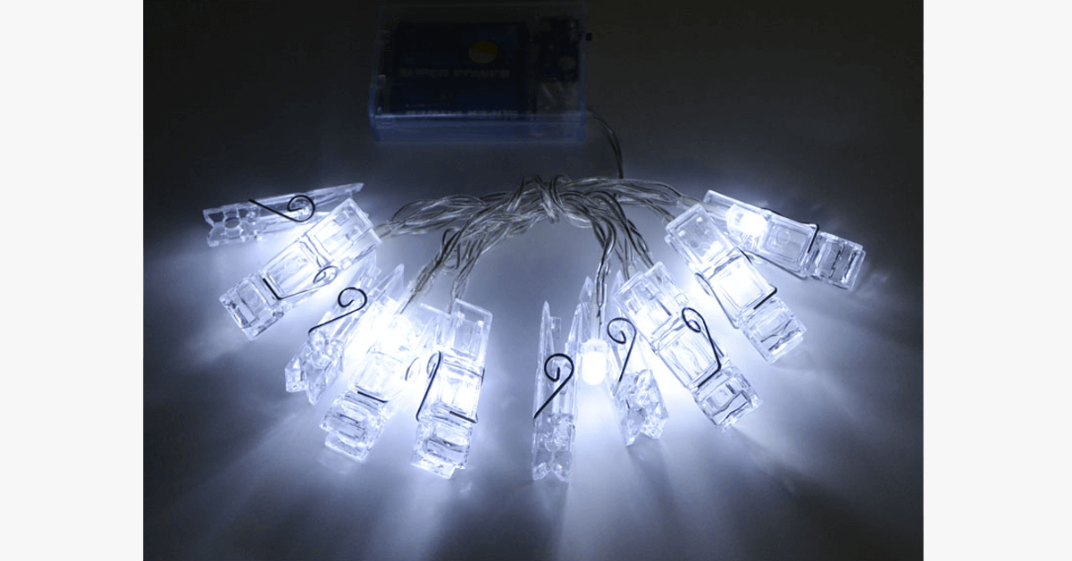 Led Photo String Light Light Up Your Room With Happy Memories