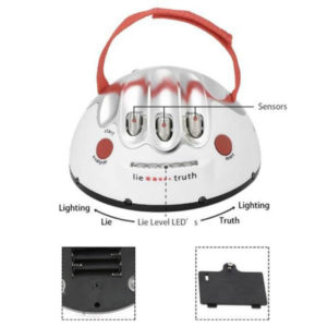 Lie Detector Game Toy Funny Polygraph Shocking Liar Detector