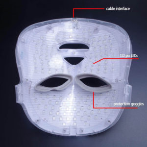 Light Therapy Mask Led Light Face Mask Acne Wrinkles Face Lift Mask