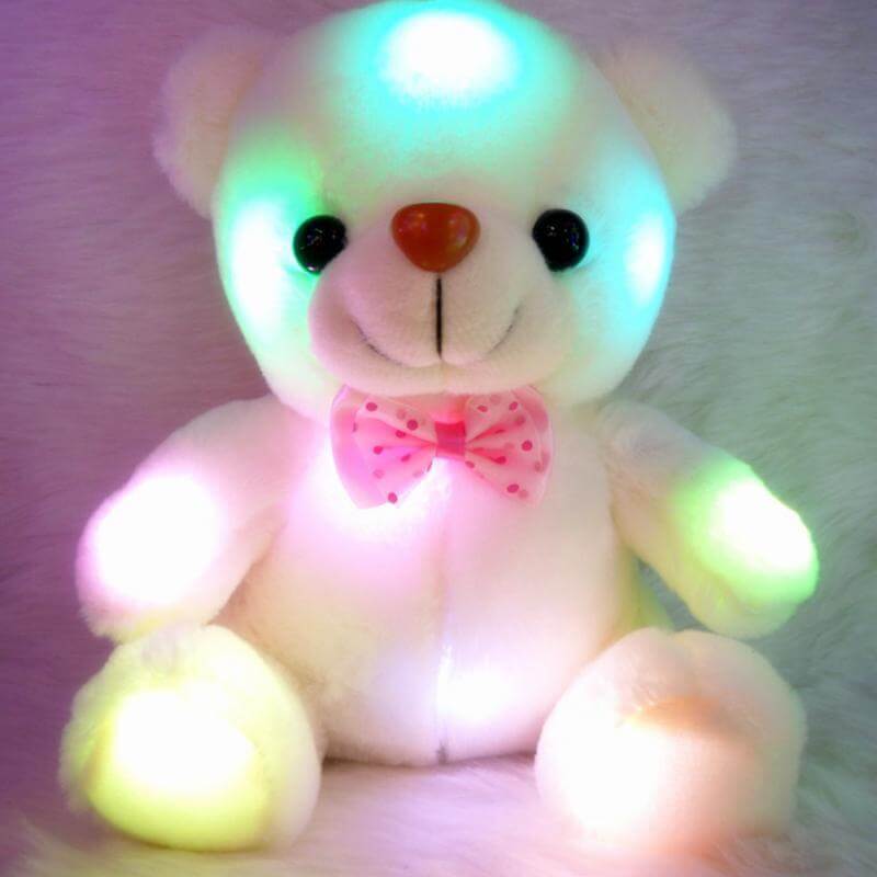 Light Up Teddy Bear Led Stuffed Bear Plush Toy