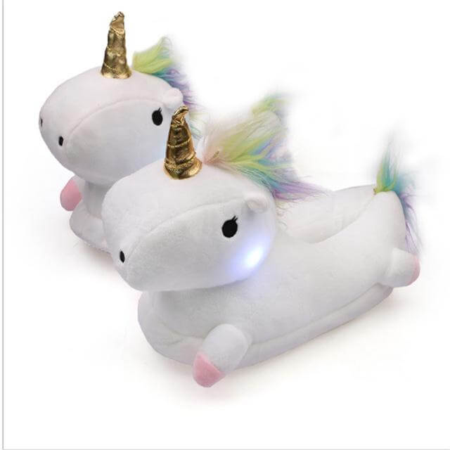 Light Up Unicorn Slippers
