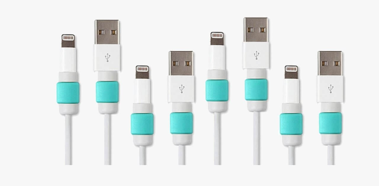 Lightning Cable Protectors 6 Pack