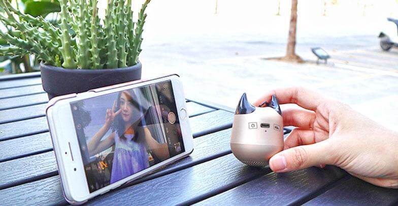 Little Monster Bluetooth Speaker To Take Stunning Pictures For You