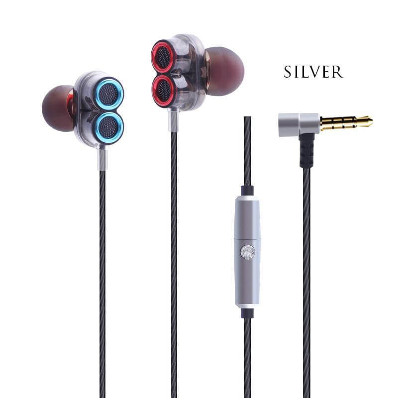 Look As Stunning As They Sound Dynamic Dual Driver Earbuds That Really Shine