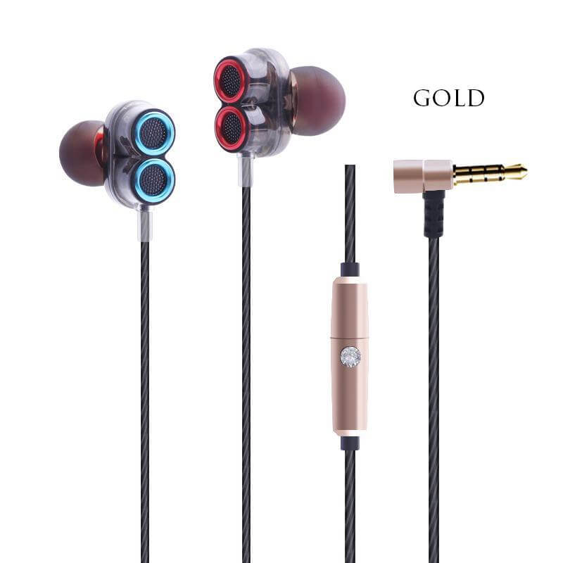 Look As Stunning As They Sound Dynamic Dual Driver Earbuds That Really Shine