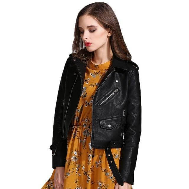 Ly Varey Lin Faux Soft Leather Jacket