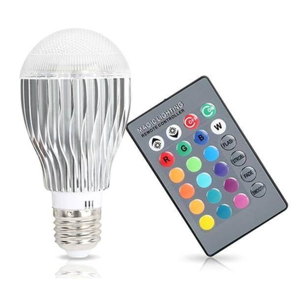 Magic Color Changing Led Light Bulb With Remote Control