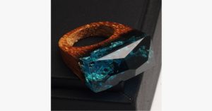 Magic Forest Wood Ring