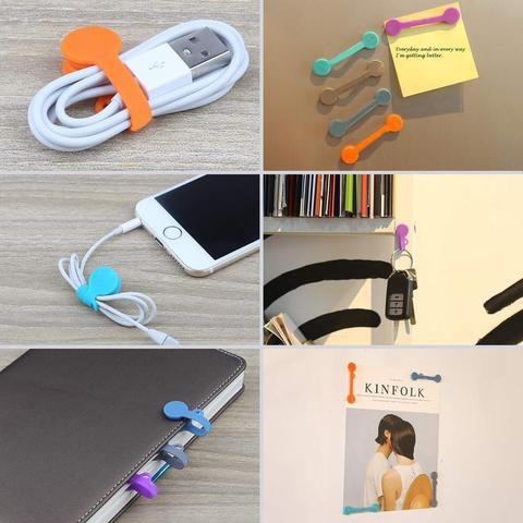 Magnetic Silicone Cable Organizer