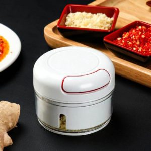 Manual Garlic Ginger Crusher With Storage Pot Safe Kitchen Gadget For Potato Chili Ginger Onion More