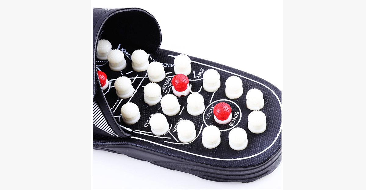 Massage Slippers For Heels Pain Enhances Blood Circulation And Provides Relief