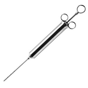 Meat Injector Syringe Stainless Steel Bbq Marinade Injector