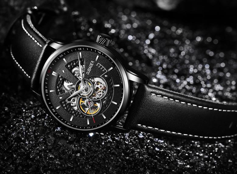 Mechanical Automatic Watch With Visible Gears See Everything Through