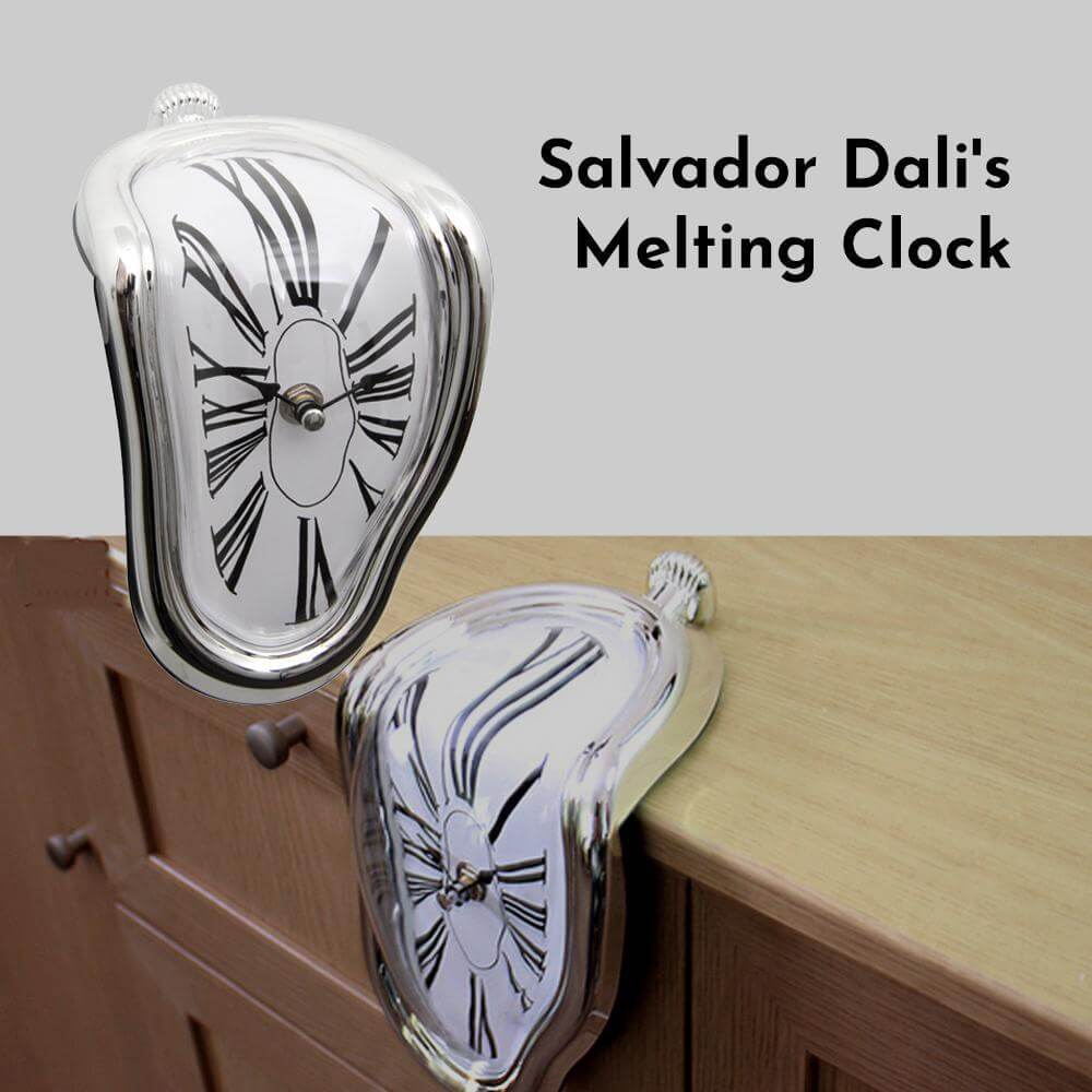 Melting Clocks Salvador Dali Melting Clock Wall Clock