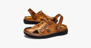 Mens Casual Breathable Holes Sandals