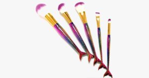 Mermaid Brush Set Of 5 Brushes Gives You The Look You Desire