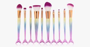 Mermaid Tail Rainbow Makeup Brushes Perfect To Keep You Dreamy