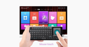 Mini Backlit Wireless Keyboard And Touchpad
