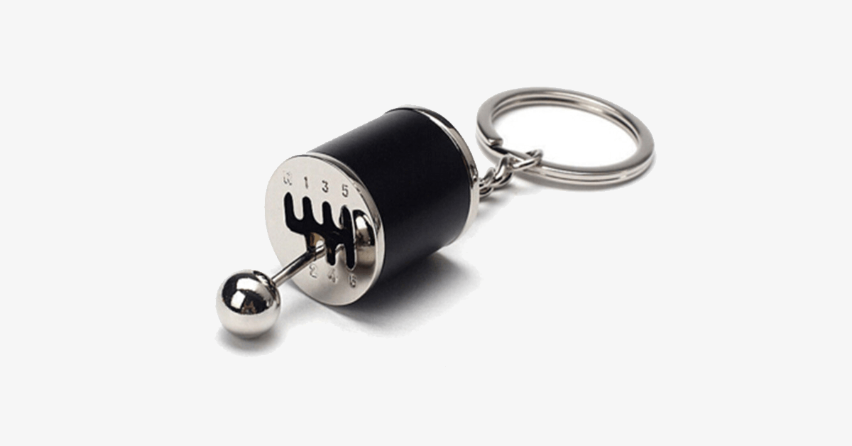 Mini Gear Shift Gearbox Keychain