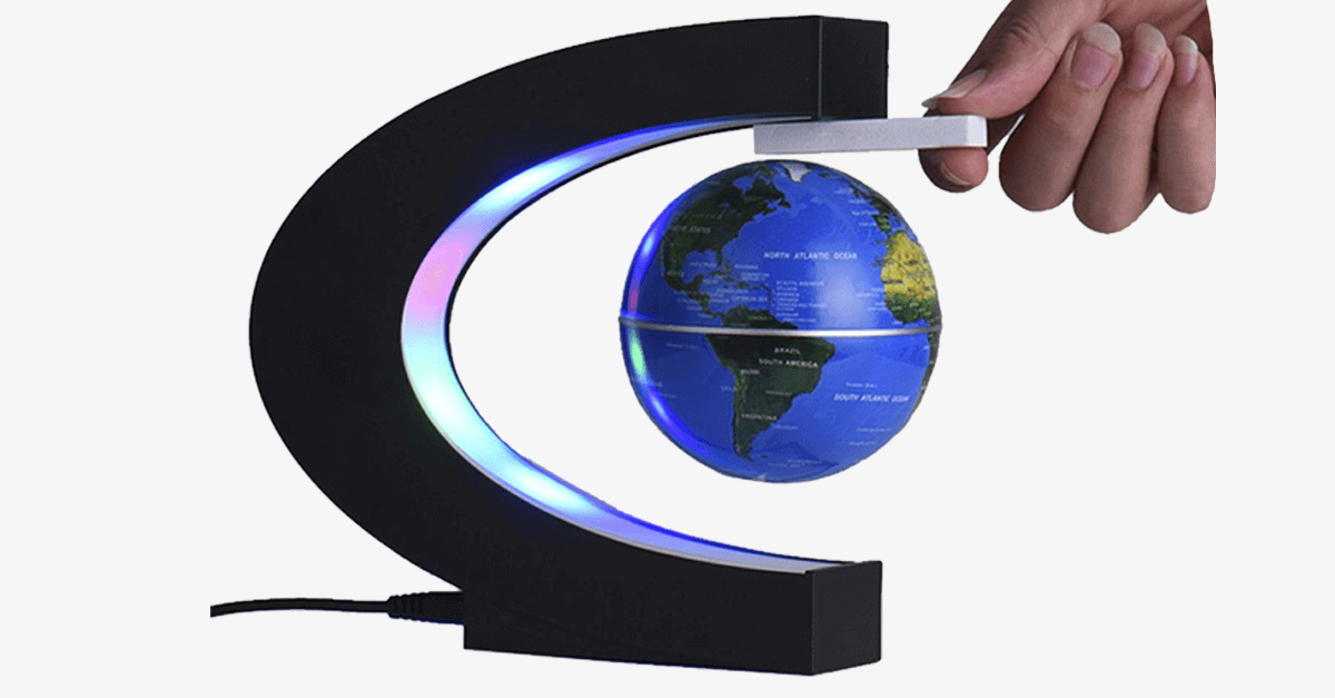 Modern Globe Enjoy The Magical Magnetic Levitation Of The World