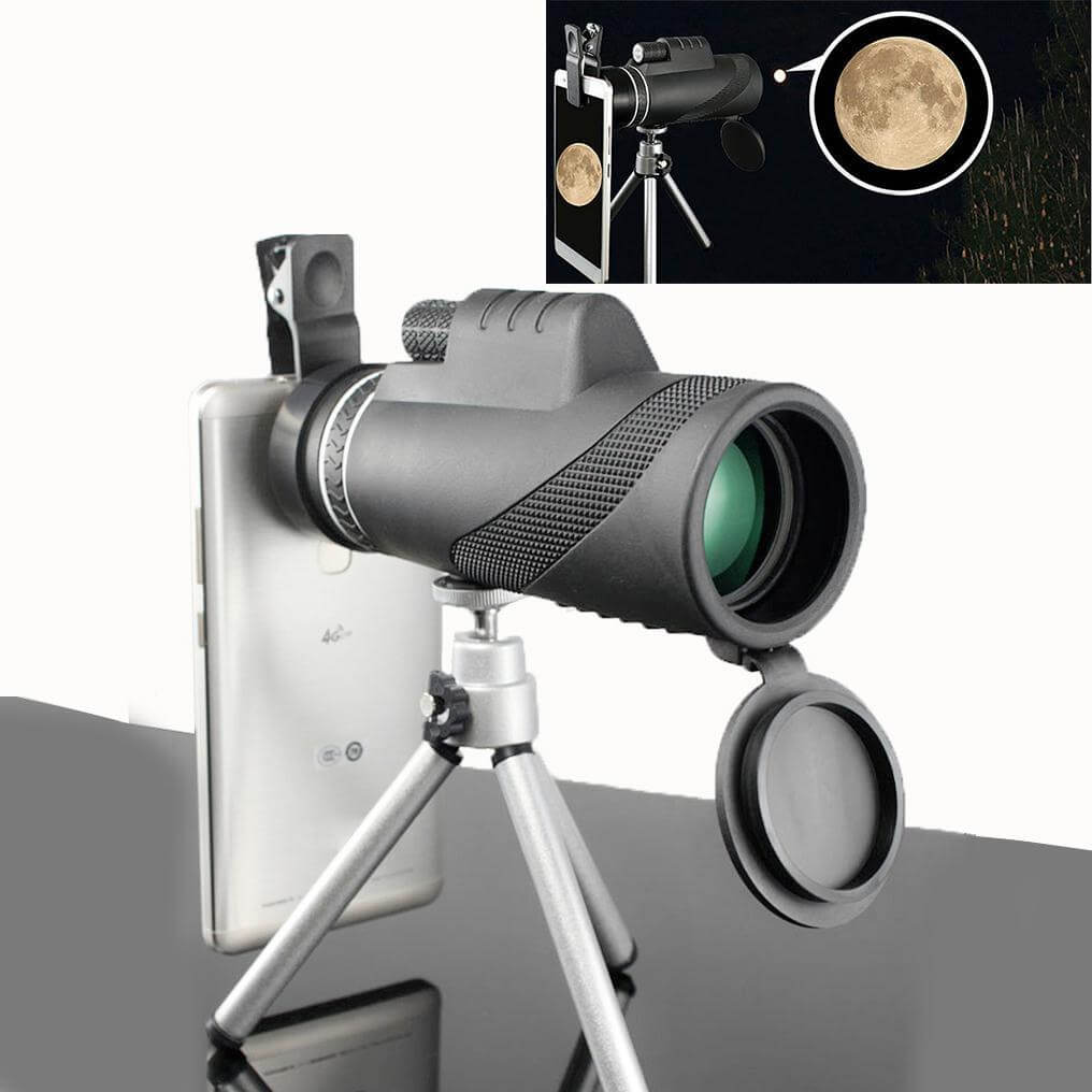 Monocular Telescope Phone Scope Mount Phone Telescope Phone Lens