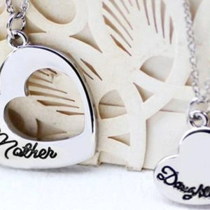 Mother Daughter Heart Set Pendant Perfect Way To Show Love For Your Mother Daughter