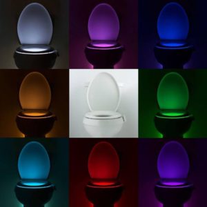 Motion Sending Toilet Seat Led Light