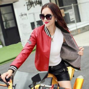 Motocycle Jacket Faux Sheepskin Coat
