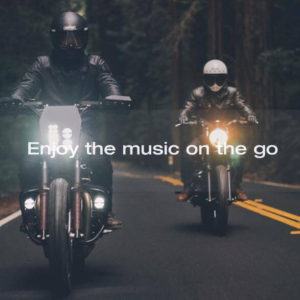 Motorcycle Handlebar Speakers Bluetooth Music Player Motorbike