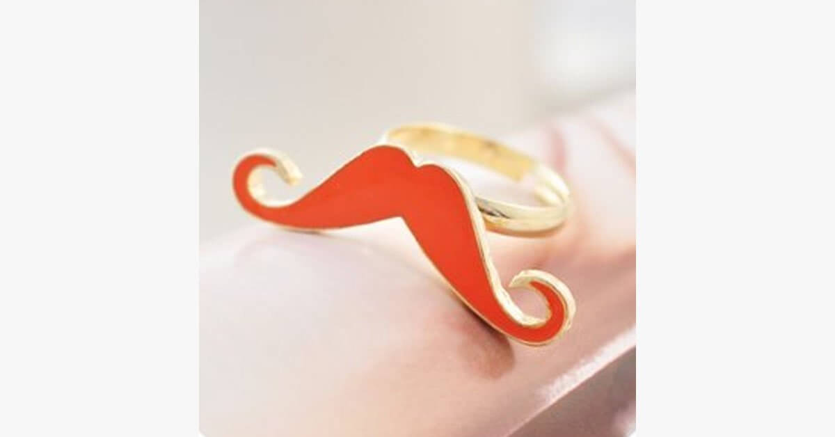 Moustache Ring