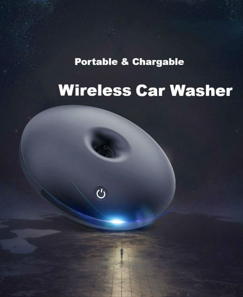 Multi Function Portable Wireless Car Washer Save Time Save Energy