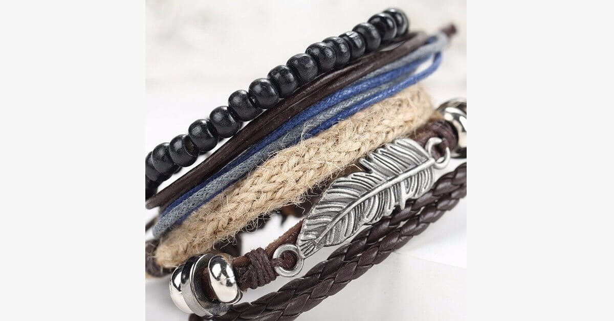Multi Layer Beads Leather Bracelet An Accessory For Your Wrist You Won T Forget