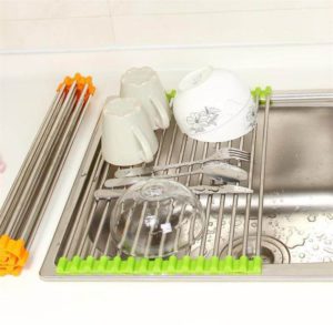 Multifunctional Foldable Dish Drying Rack