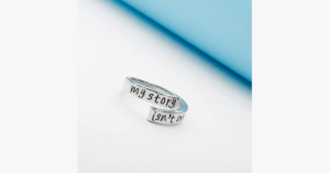 My Story Isnt Over Yet Hand Stamped Ring