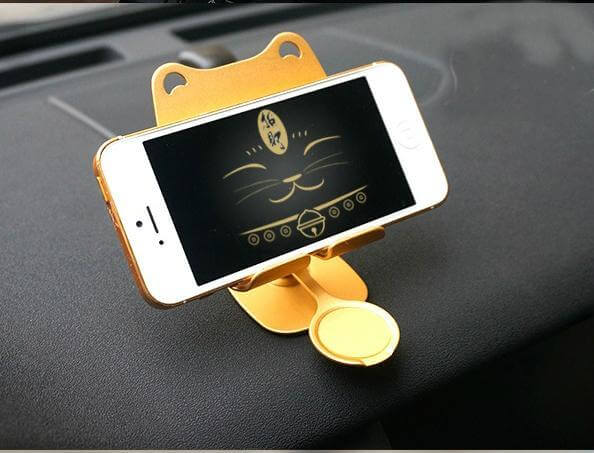 Nano Absorption Phone Mount With 3 In 1 Magnet Charging Cable 360 Rotation