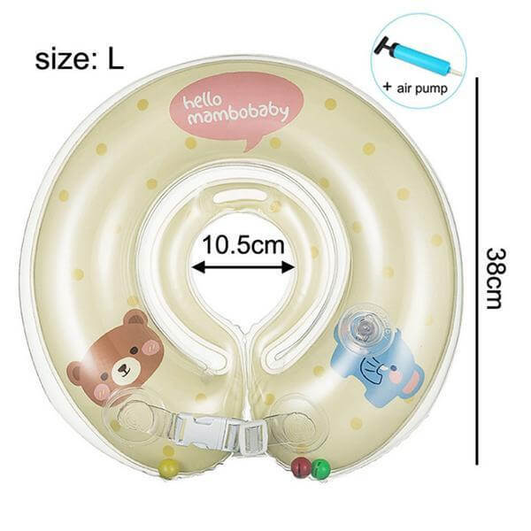 Neck Float Ring Baby Safety Swimming Inflatable Collar