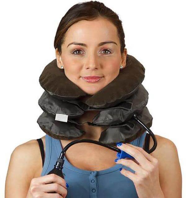 Neck Traction Device Cervical Traction Inflatable Neck Pain Relief