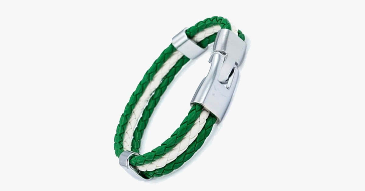 Nigeria Flag Bracelet